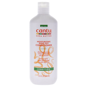 Shea Butter Moisturizing Rinse Out Conditioner by Cantu for Unisex - 13.5 oz Conditioner