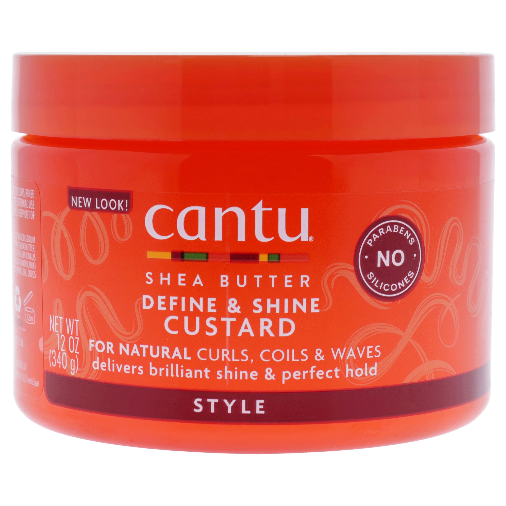 Shea Butter Define and Shine Custard by Cantu for Unisex - 12 oz Cream