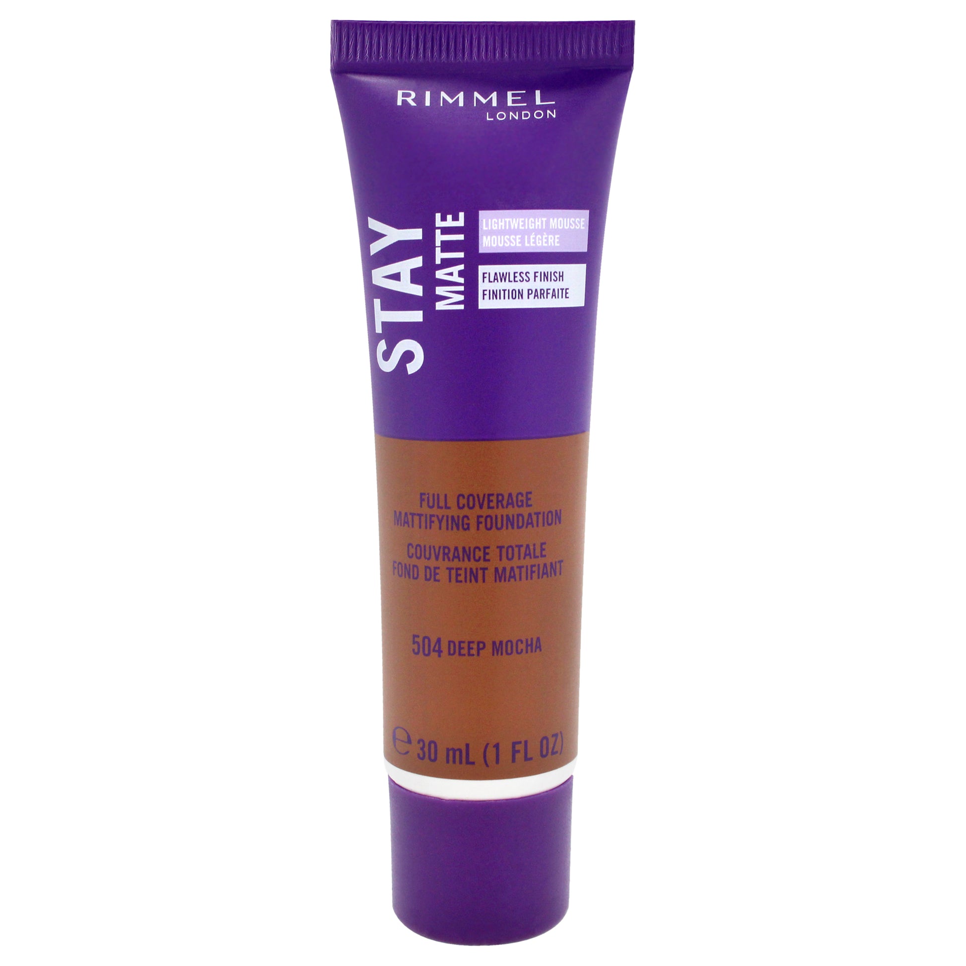 Stay Matte Lightweight Foundation - 504 Deep Mocha