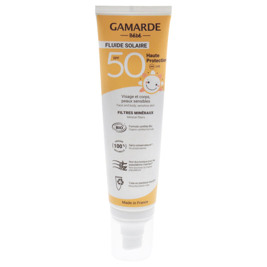 Bebe Face and Body Sensitive Skin Sun Fluid SPF 50