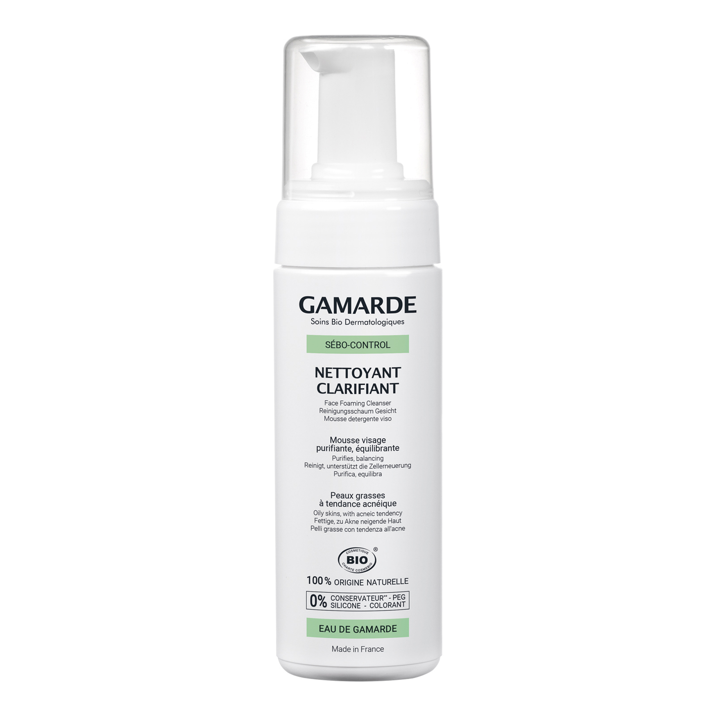 Gamarde Face Foaming Cleanser