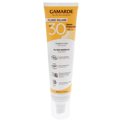 Face and Body Sun Fluid SPF 30