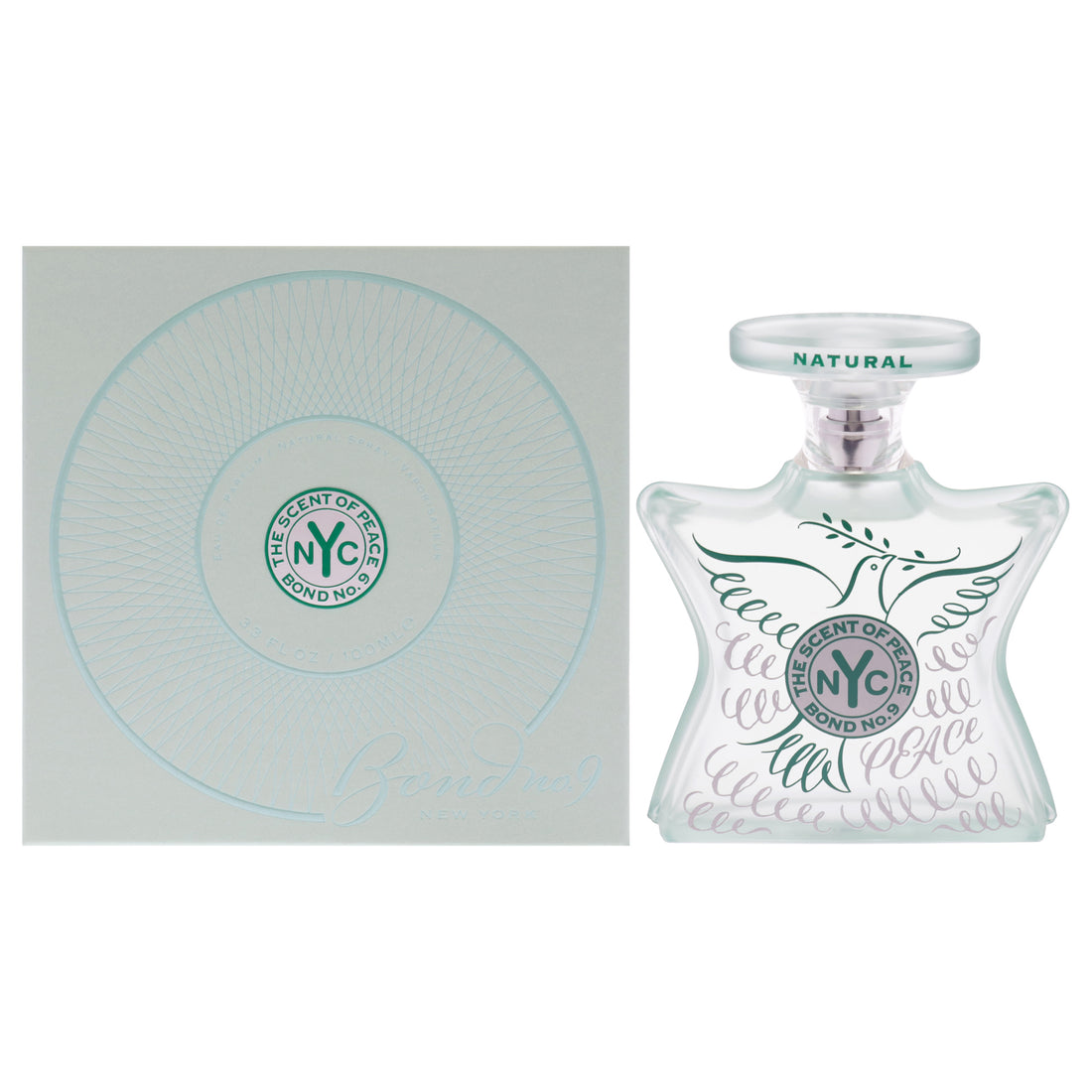 The Scent of Peace Natural by Bond No. 9 for Men - 3.3 oz EDP Spray