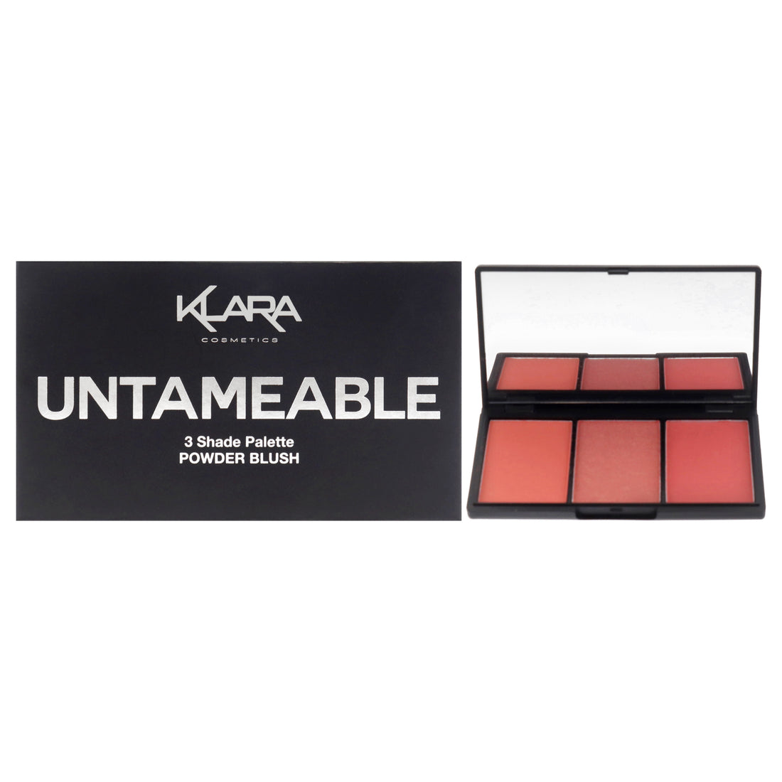 3 ShadesPowder Blush Palette - Untameable