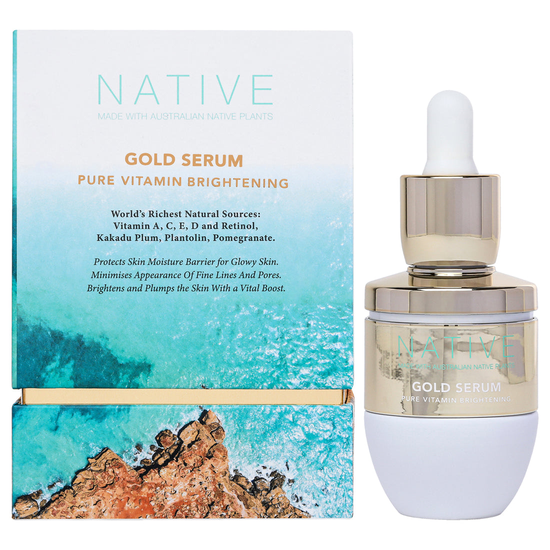 Native Gold Pure Vitamin Brightening Serum
