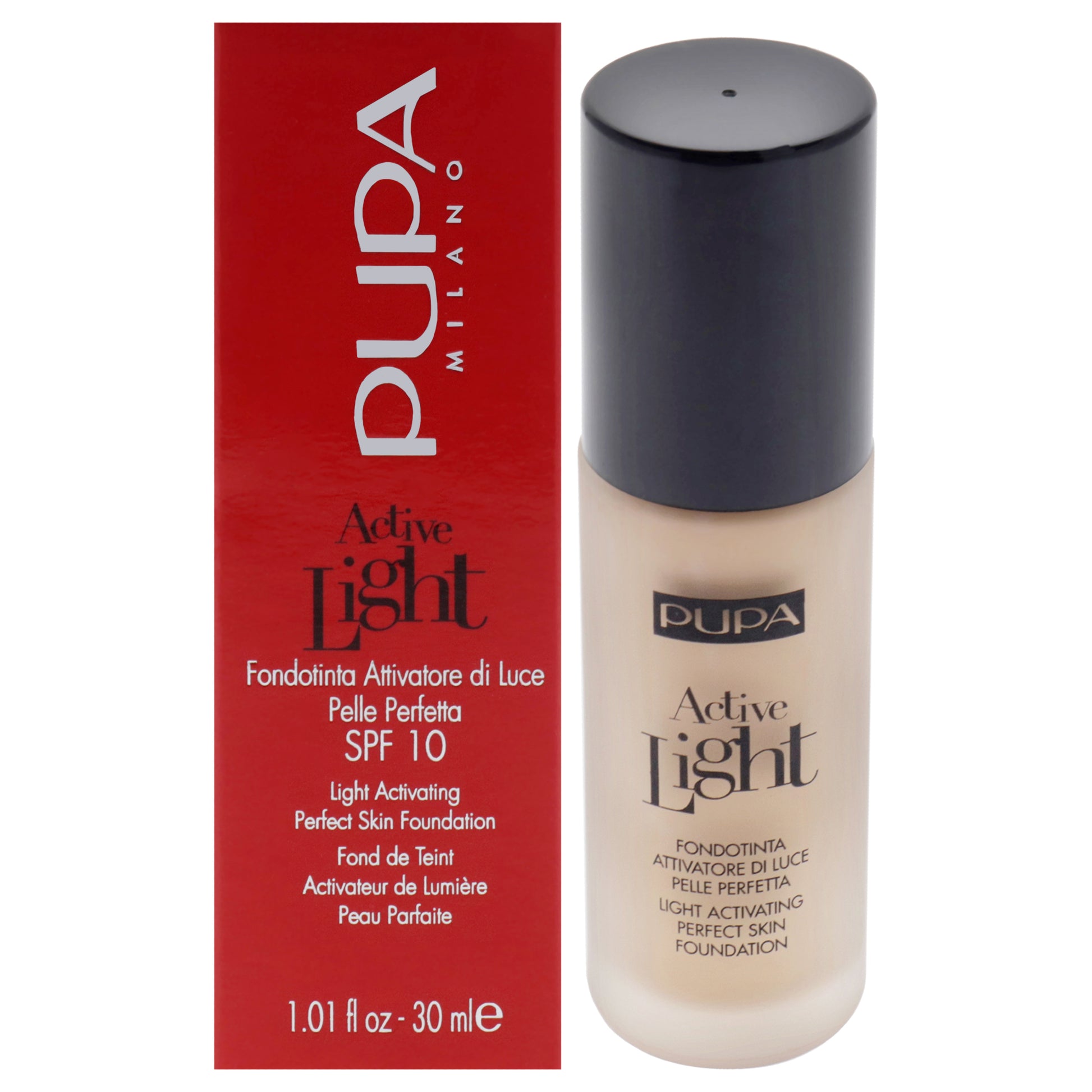 Pupa Milano Active Light Perfect Skin Foundation SPF 10