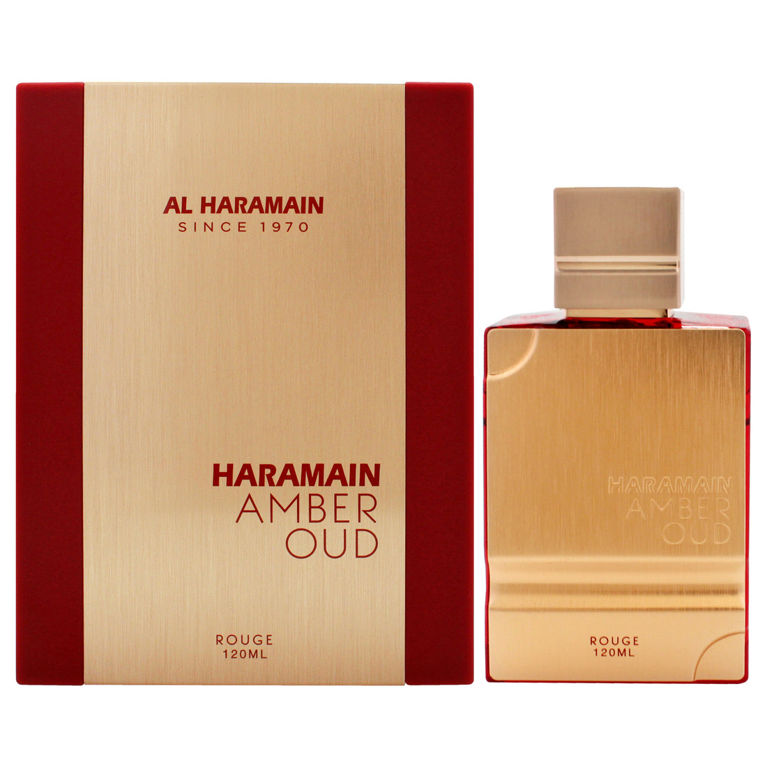 Amber Oud Rouge by Al Haramain for Unisex - 4 oz EDP Spray