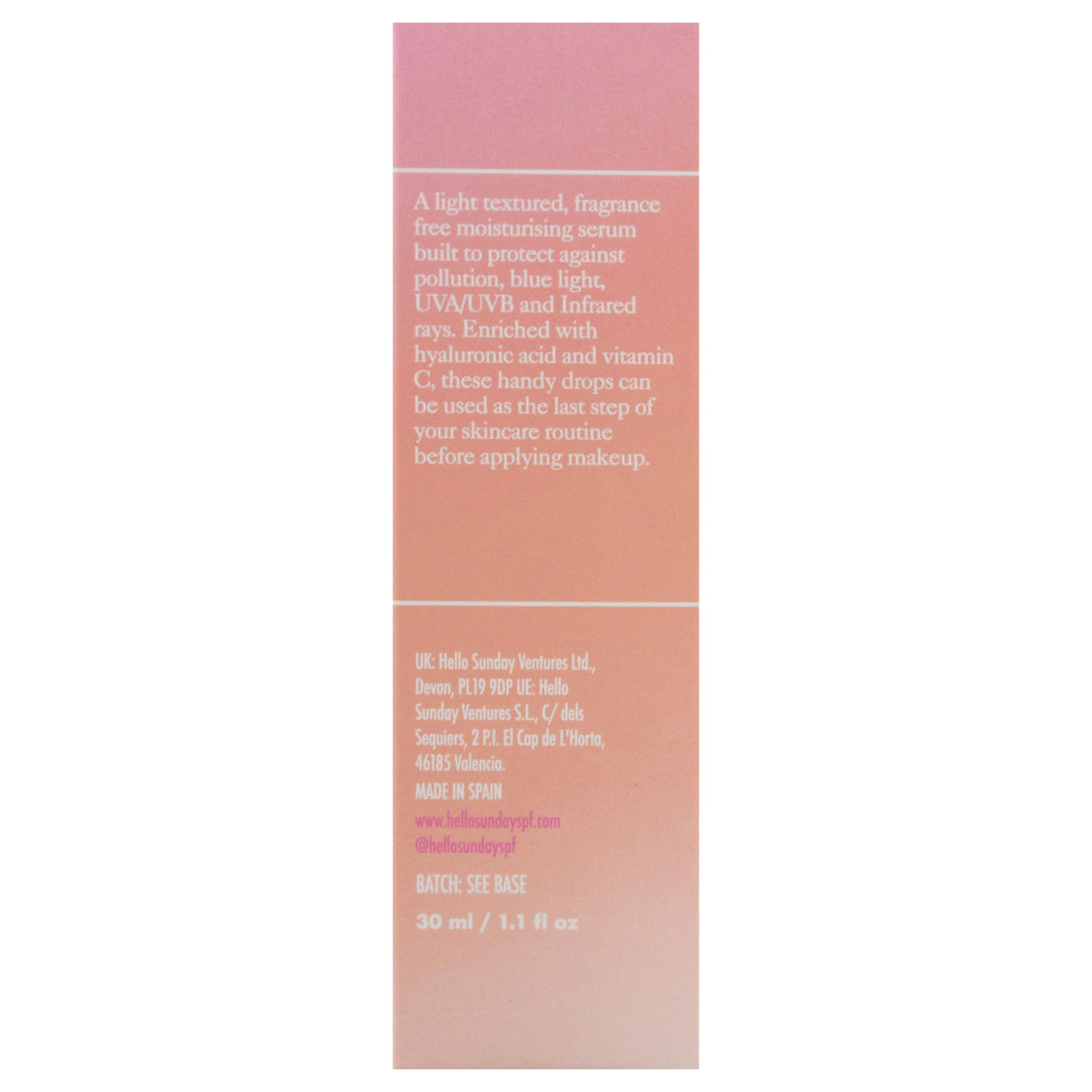 The One Thats a Serum SPF 50