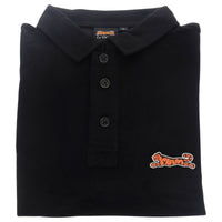 Classic Cotton Polo Shirt - Black