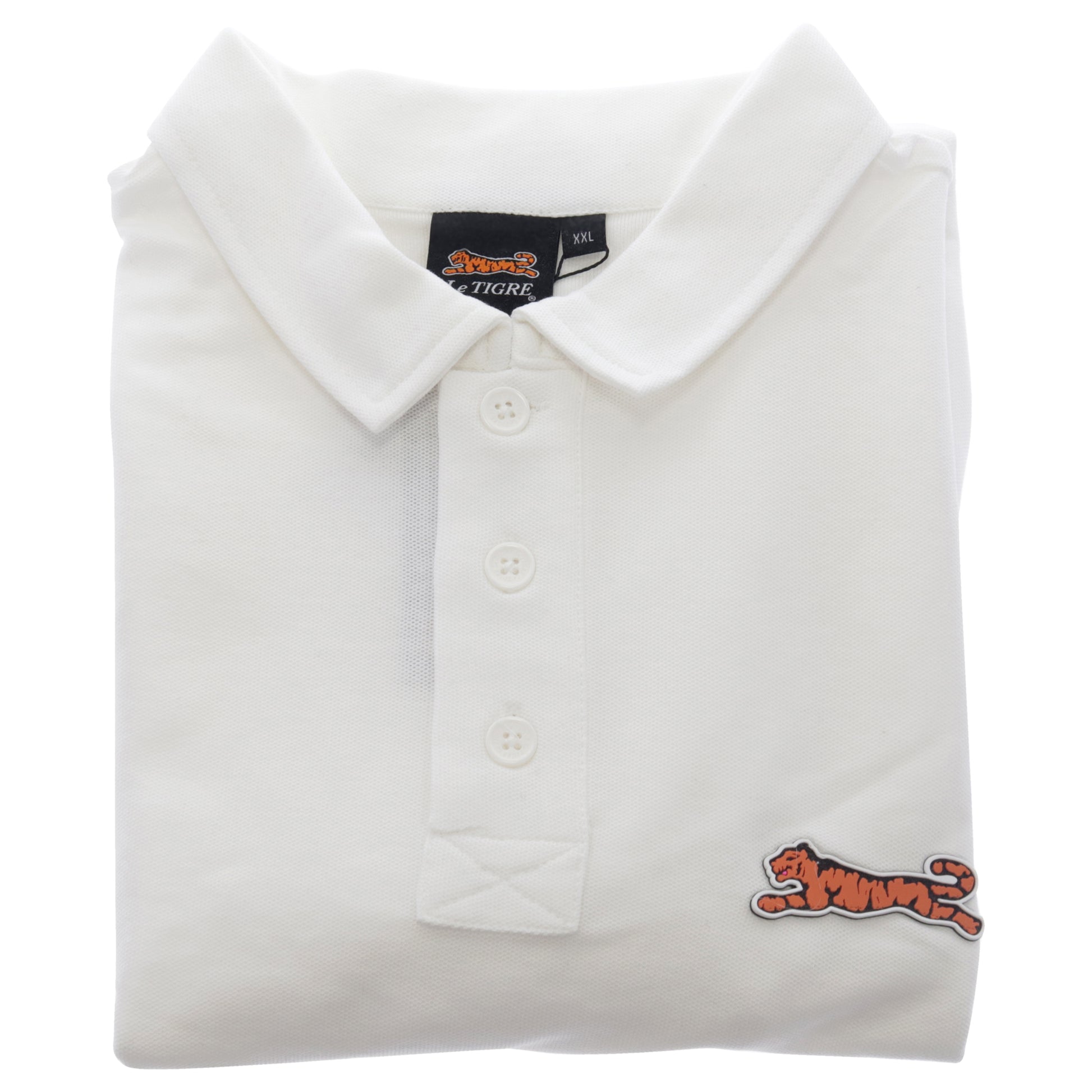 Classic Cotton Polo Shirt - White