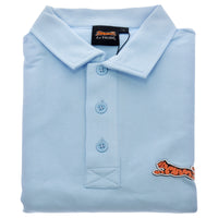 Classic Cotton Polo Shirt - Sky Blue