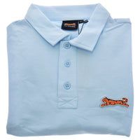 Classic Cotton Polo Shirt - Sky Blue