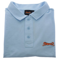 Classic Cotton Polo Shirt - Sky Blue