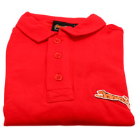 Classic Cotton Polo Shirt - Red