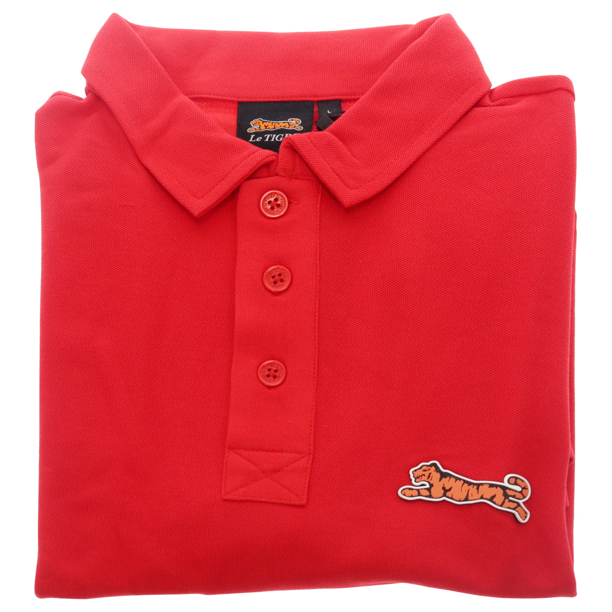 Classic Cotton Polo Shirt - Red