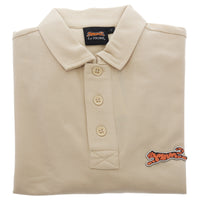 Classic Cotton Polo Shirt - Beige