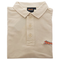 Classic Cotton Polo Shirt - Beige