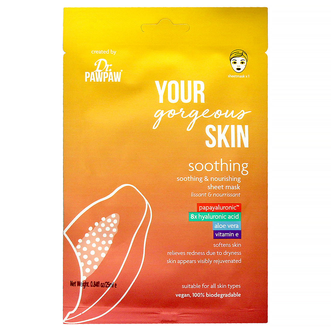 Your Gorgeous Skin Soothing Sheet Mask