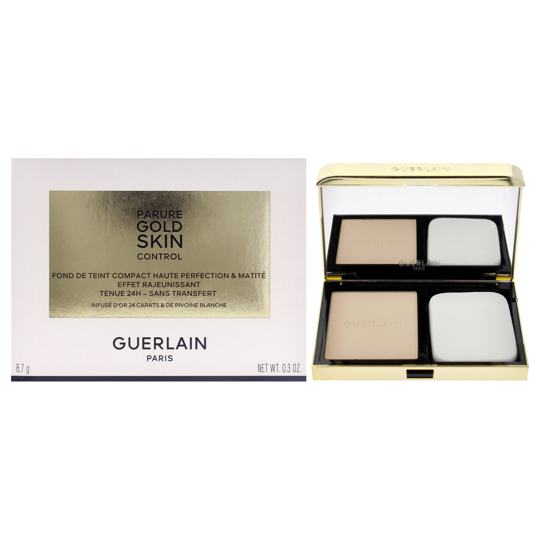 Guerlain Parure Gold Skin Control Matte Compact Foundation