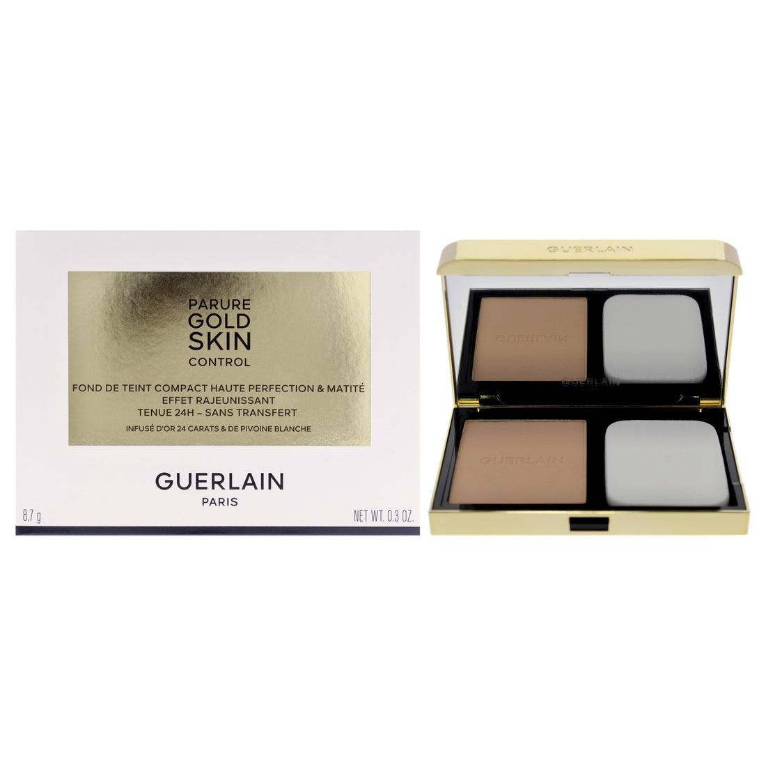 Guerlain Parure Gold Skin Control Matte Compact Foundation