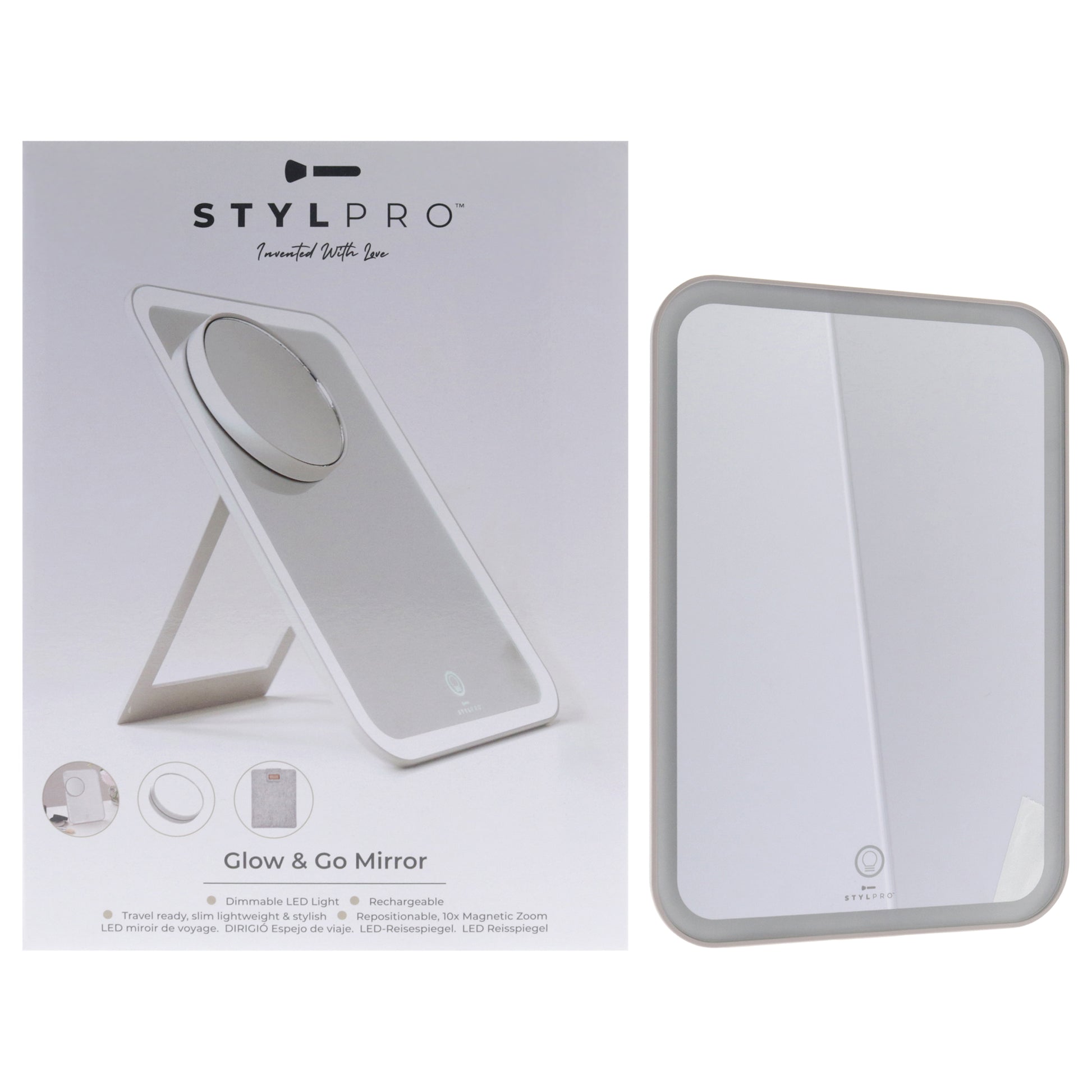 Stylpro Glow and Go Travel Mirror