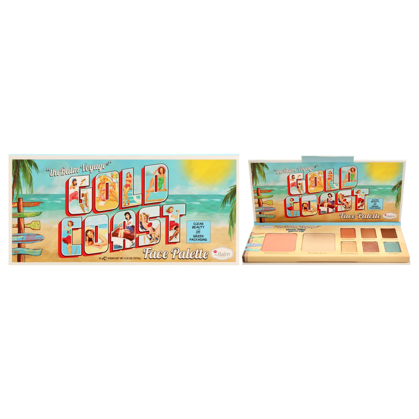 Voyage Gold Coast Face Palette