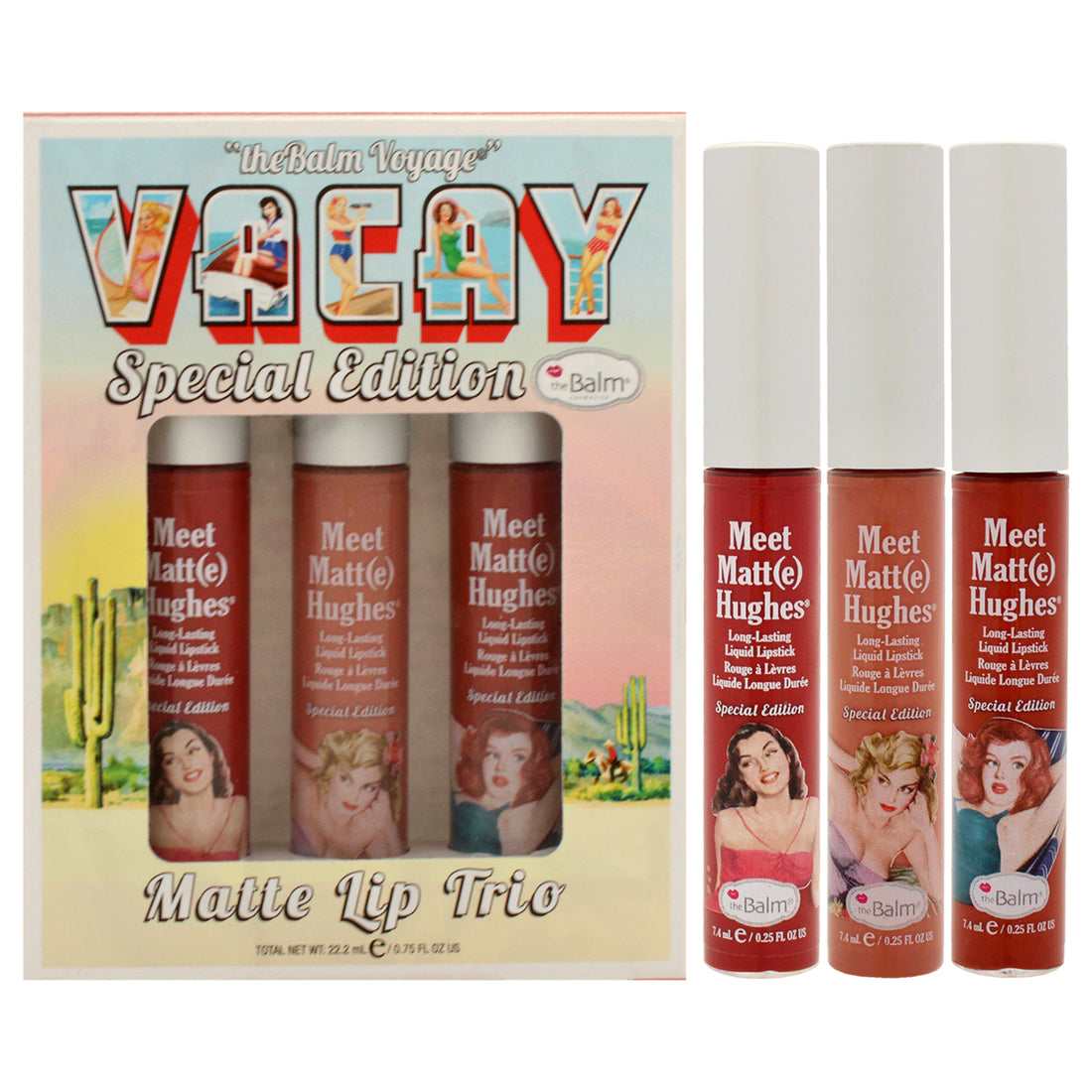 Voyage Vacay Matte Lip Trio Special Edition