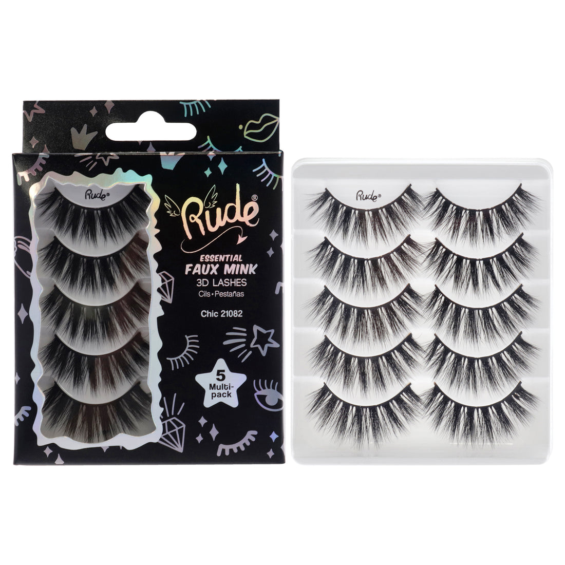 Essential Faux Mink 3D Lashes - Chic