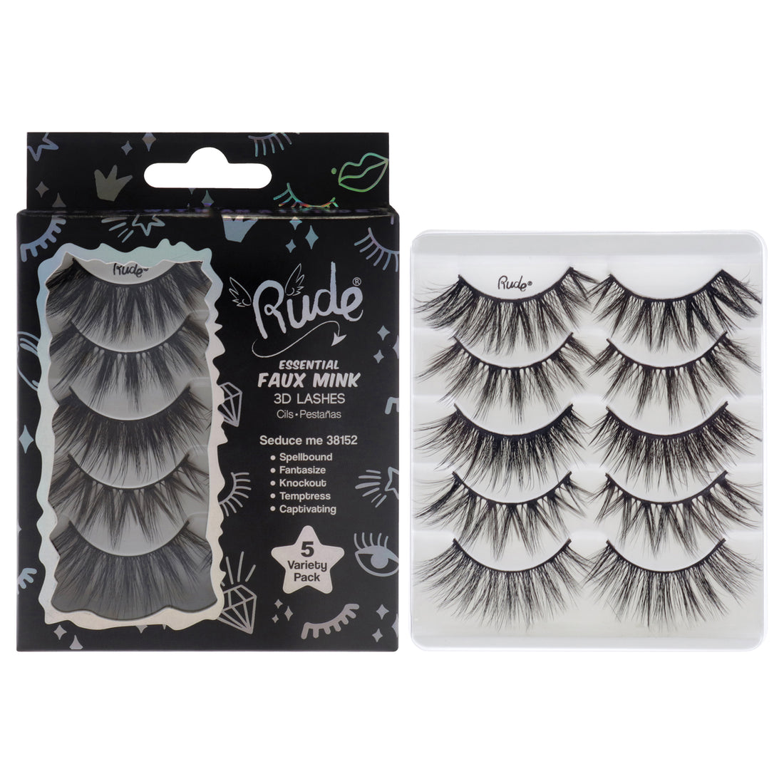 Essential Faux Mink 3D Lashes - Seduce Me
