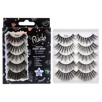 Essential Faux Mink 3D Lashes - Humor Me