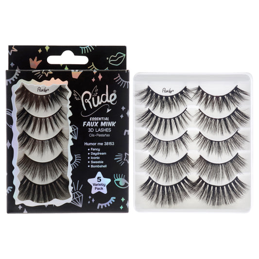 Essential Faux Mink 3D Lashes - Humor Me