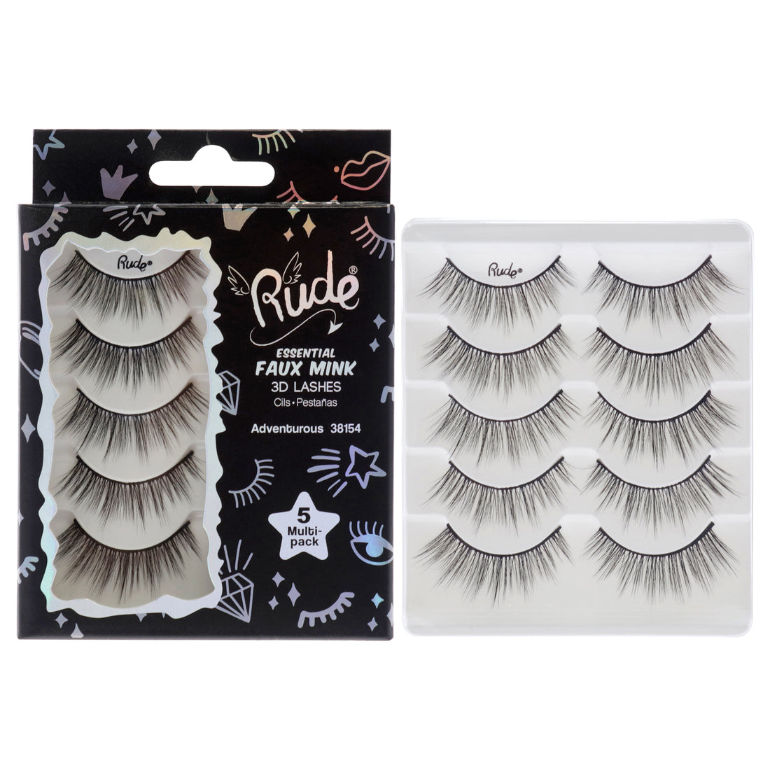 Essential Faux Mink 3D Lashes - Adventurous
