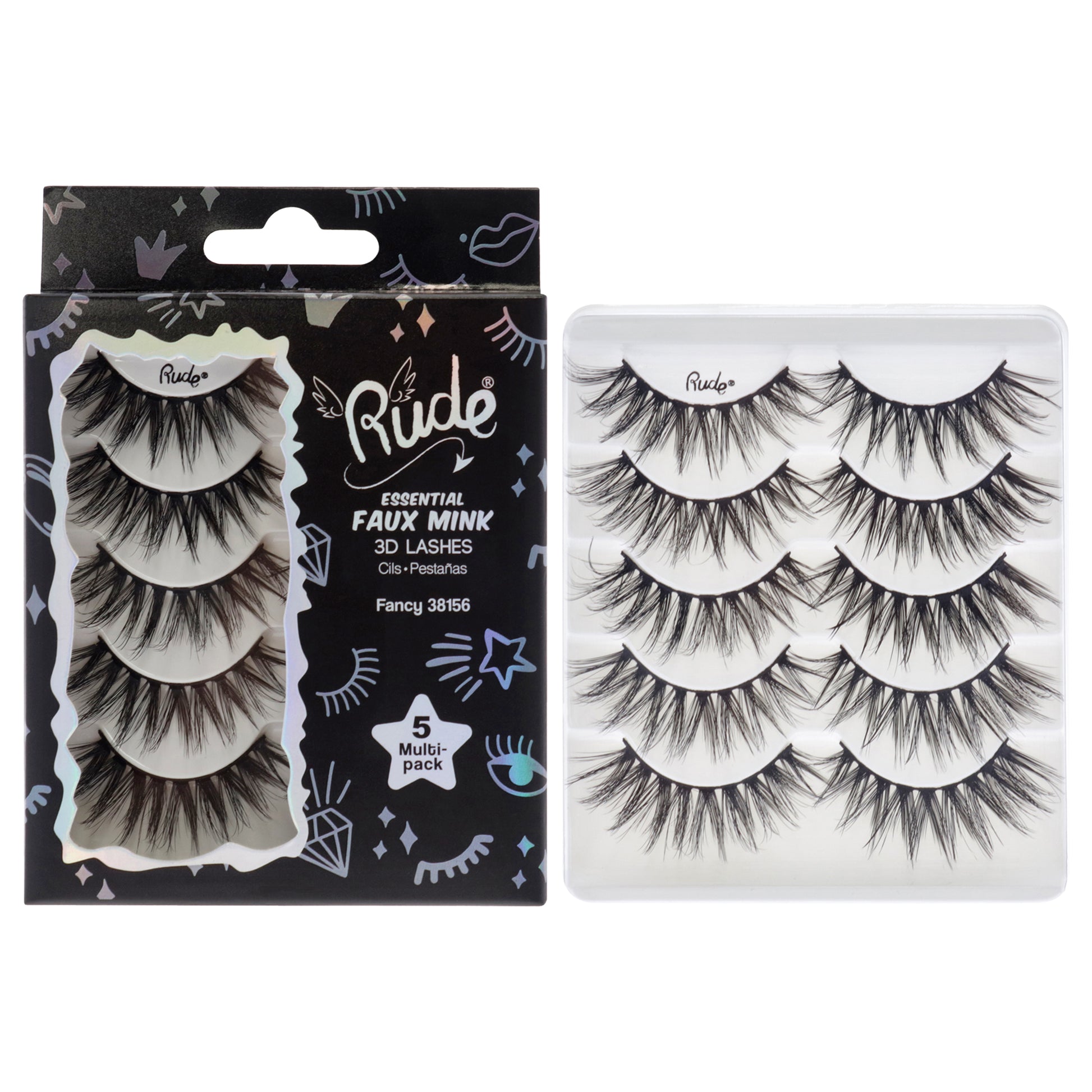 Essential Faux Mink 3D Lashes - Fancy