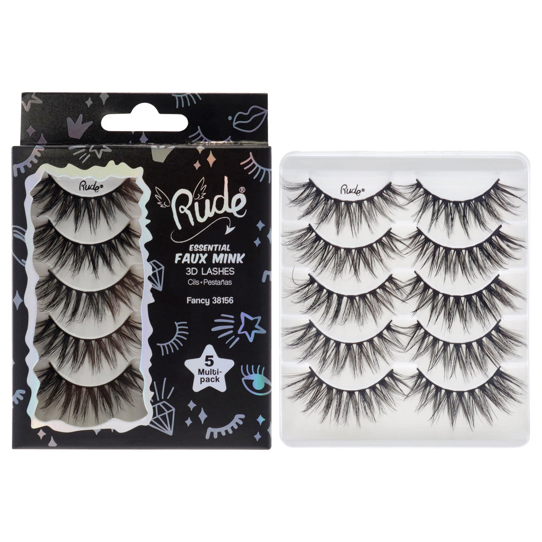 Essential Faux Mink 3D Lashes - Fancy