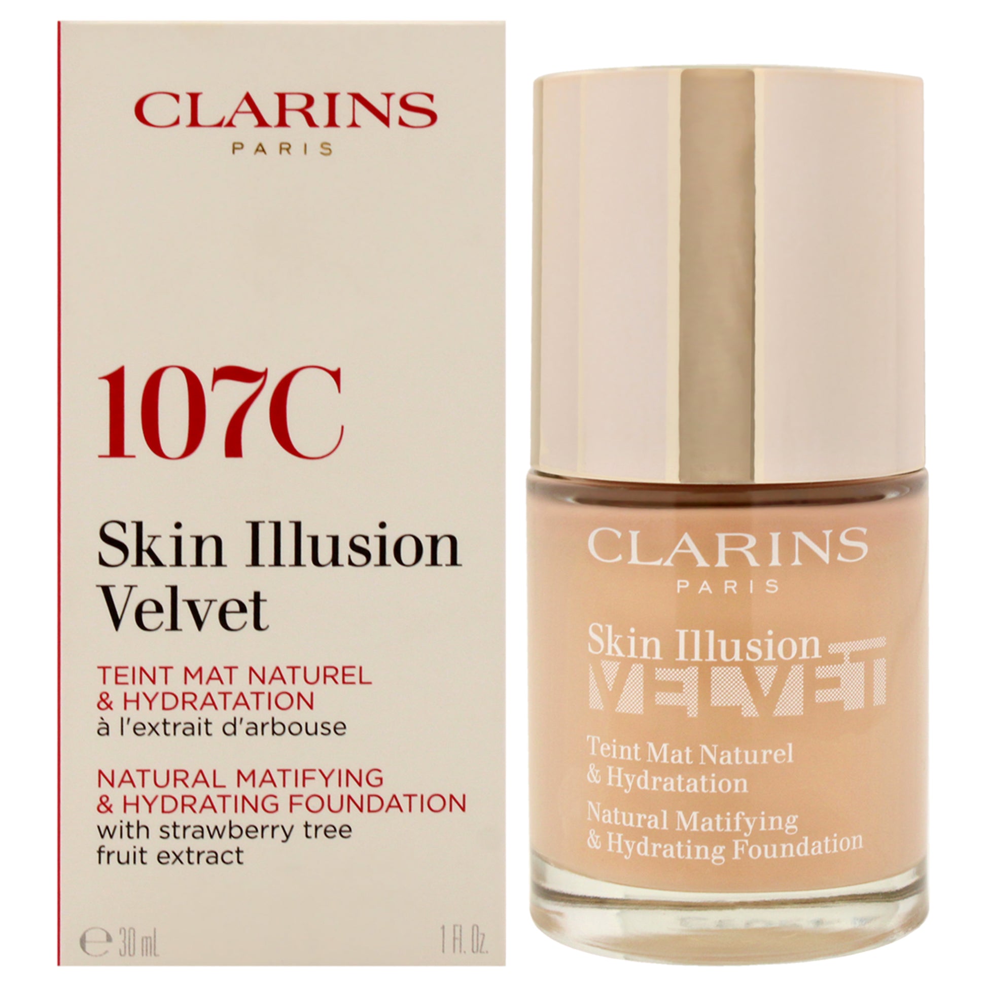 Clarins Skin Illusion Velvet Foundation
