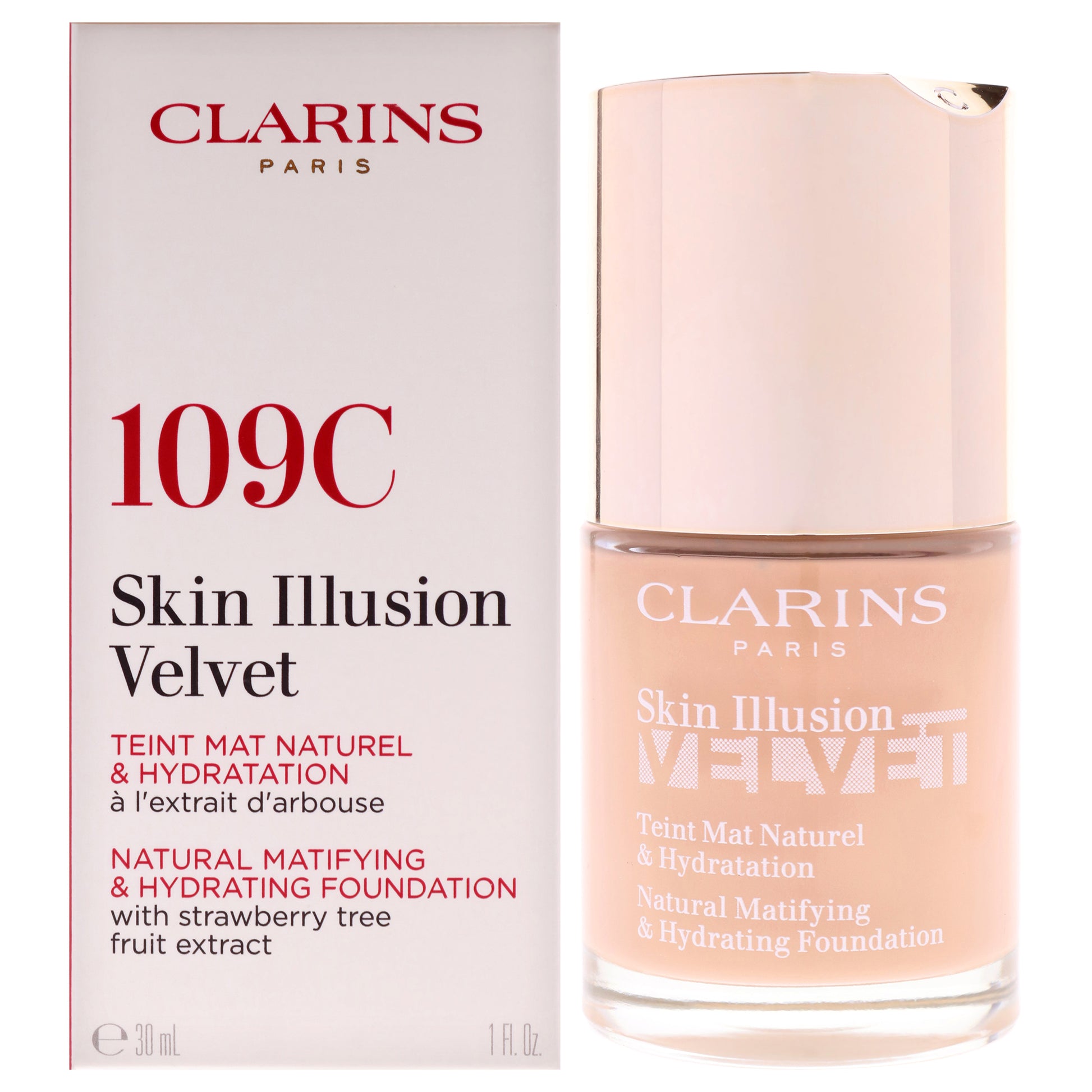 Clarins Skin Illusion Velvet Foundation