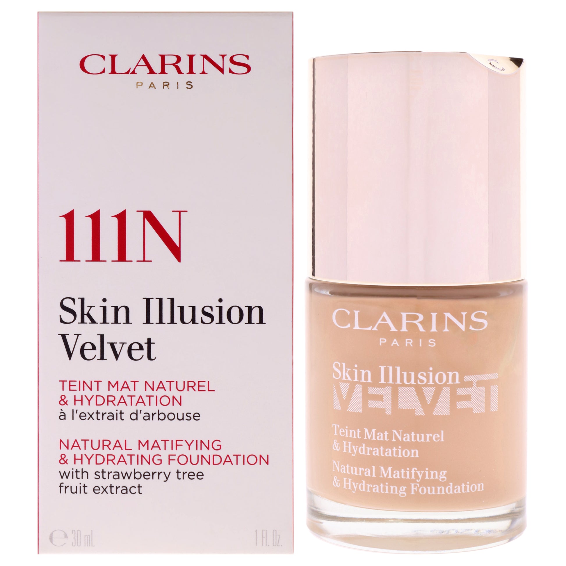 Clarins Skin Illusion Velvet Foundation