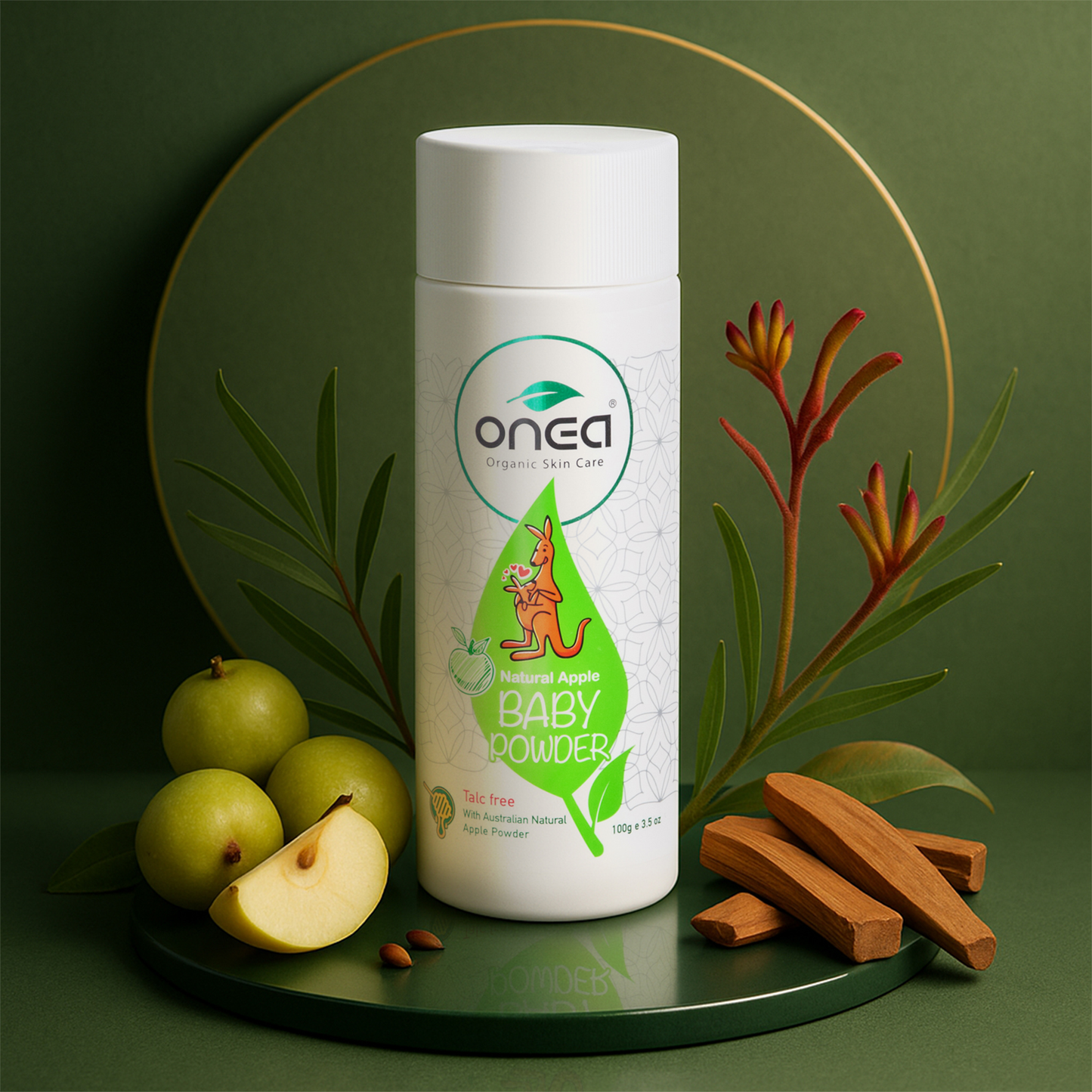 Natural Apple Baby Powder