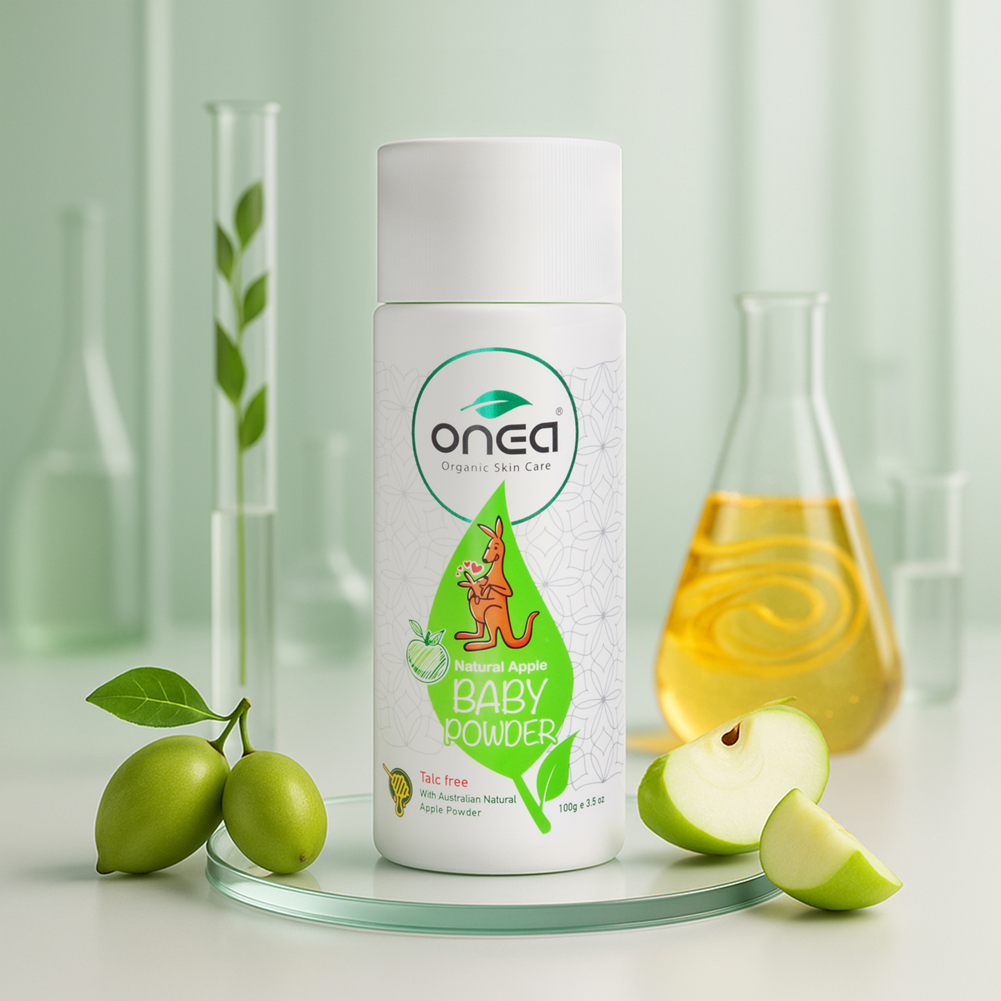 Natural Apple Baby Powder