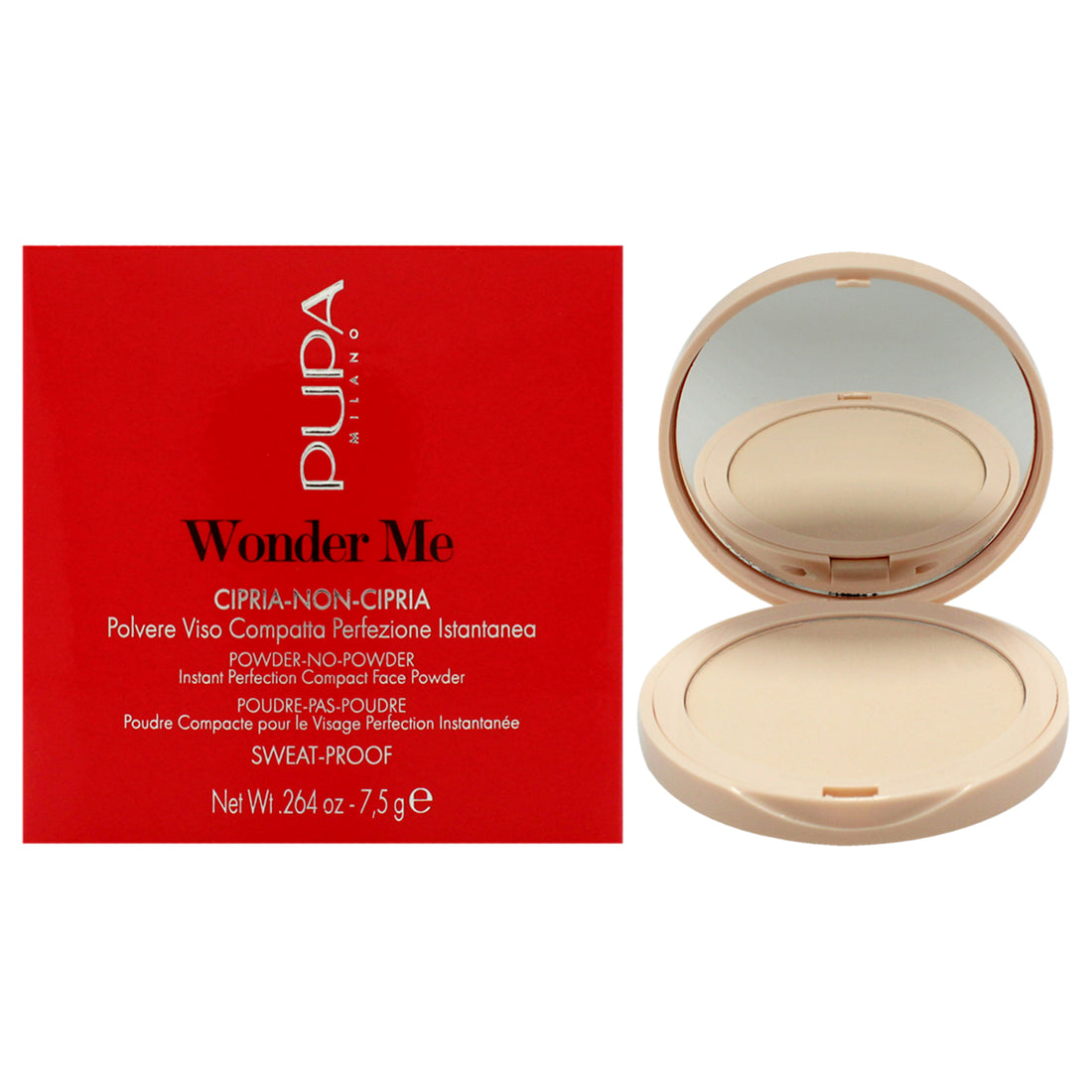 Pupa Milano Wonder Me Powder No Powder
