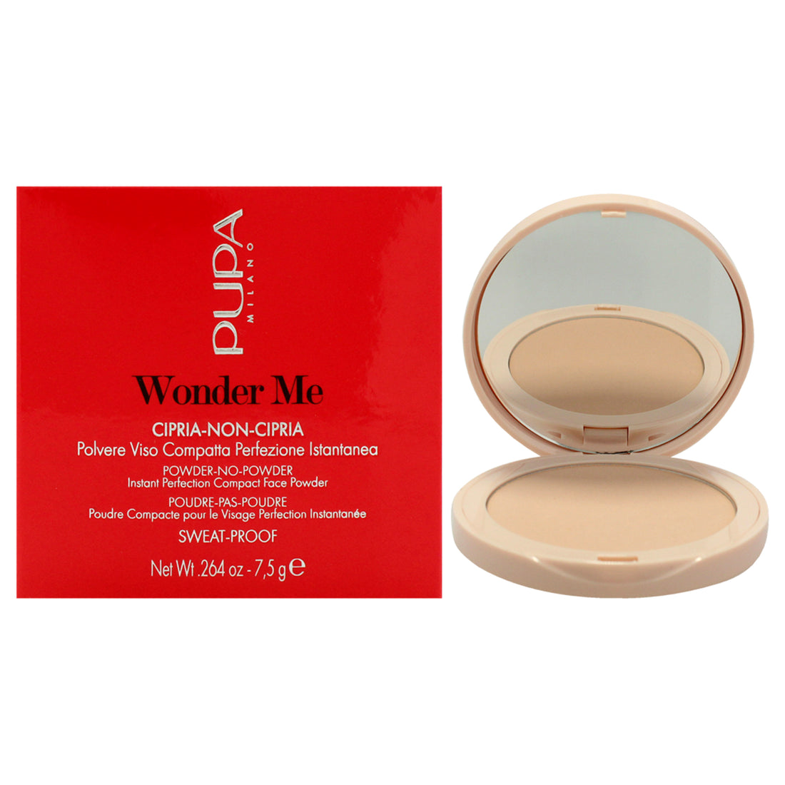 Pupa Milano Wonder Me Powder No Powder