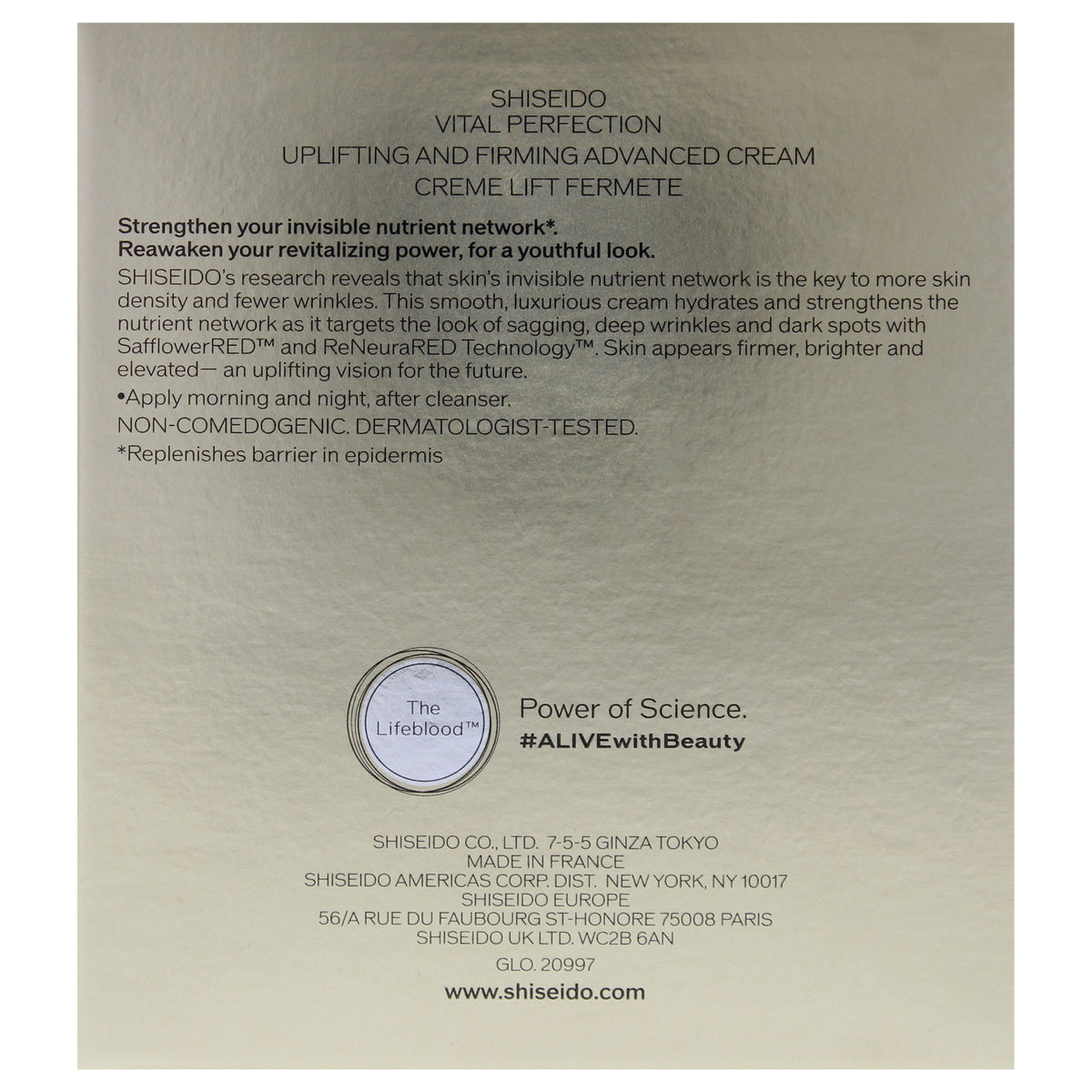 Vital Perfection Uplifting and Firming Advanced Cream