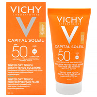 Capital Soleil Tinted Dry Touch Protective Face Fluid SPF 50