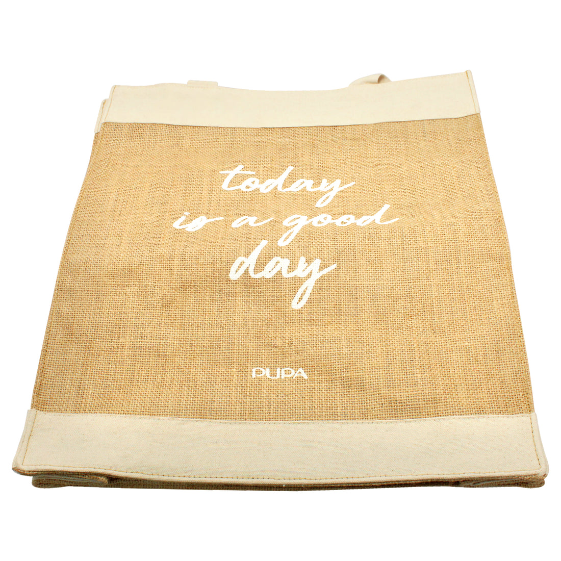 Jute and Cotton Tote Bag