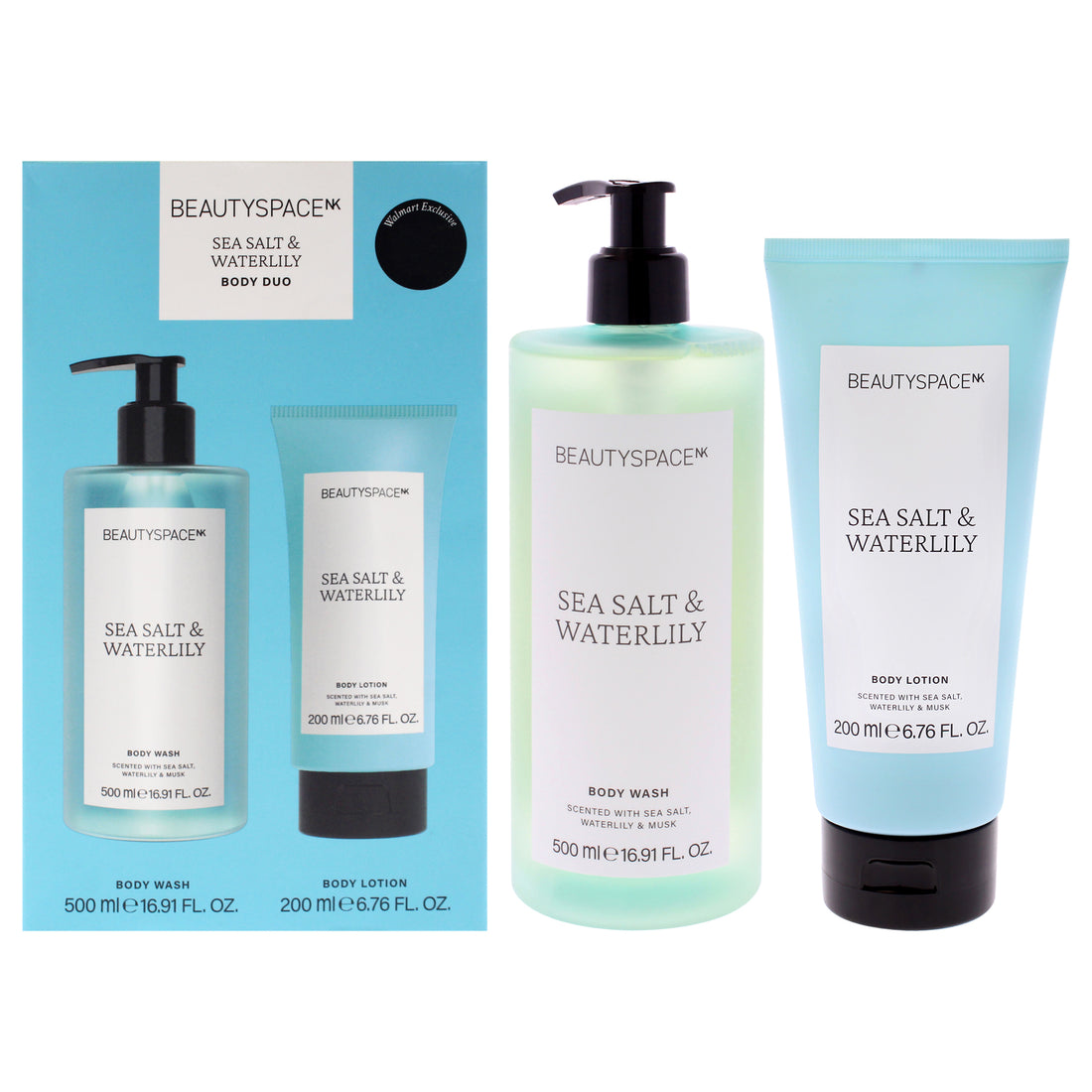 Beauty Space Body Duo - Sea Salt and Waterlily