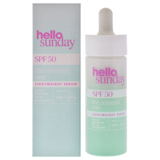 The Mineral One Lightweight Serum SPF 50 PA Plus