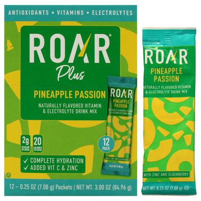 Roar Naturally Flavored Vitamin and Electroly Drink Mix