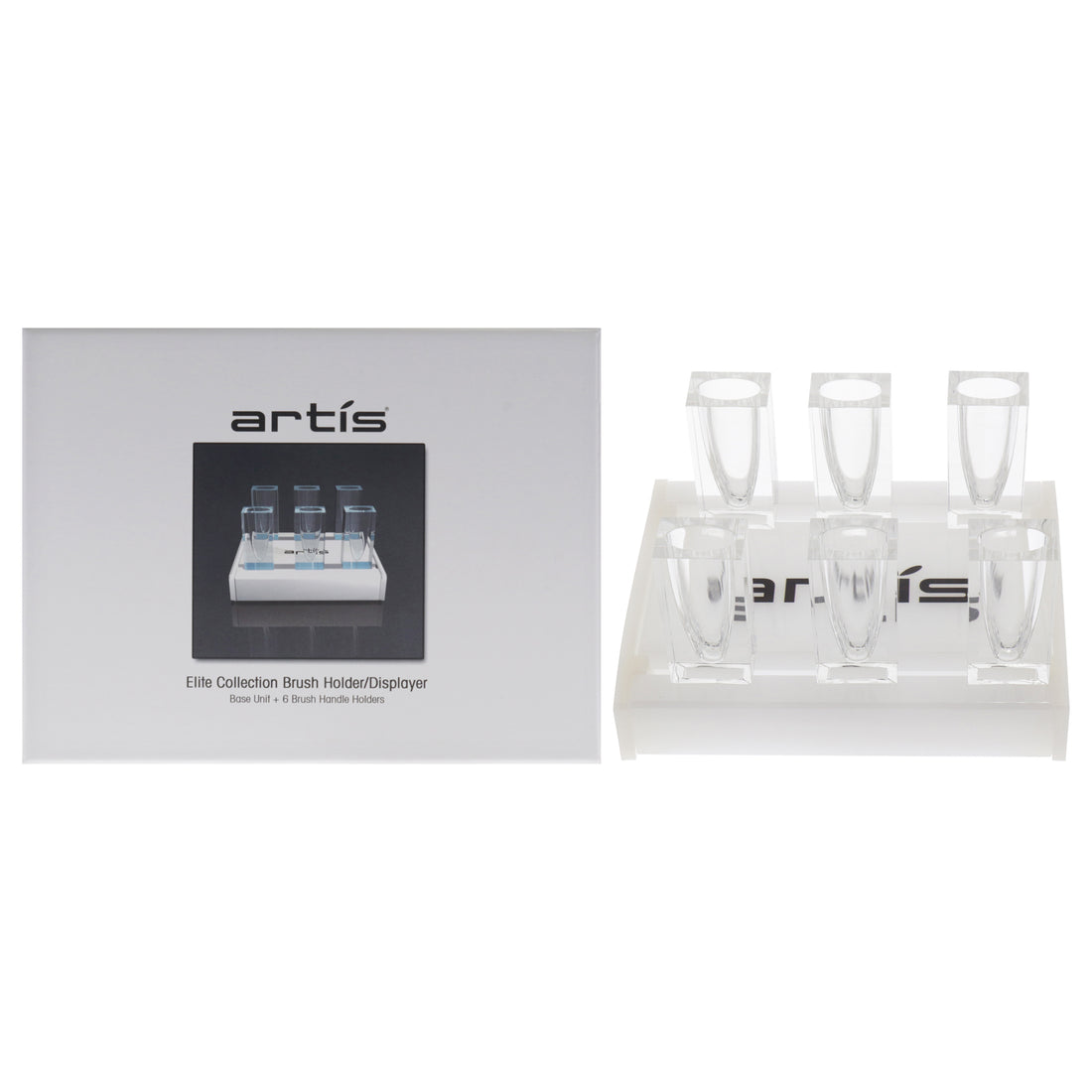 Elite Collection 6 Brush Holder-Displayer