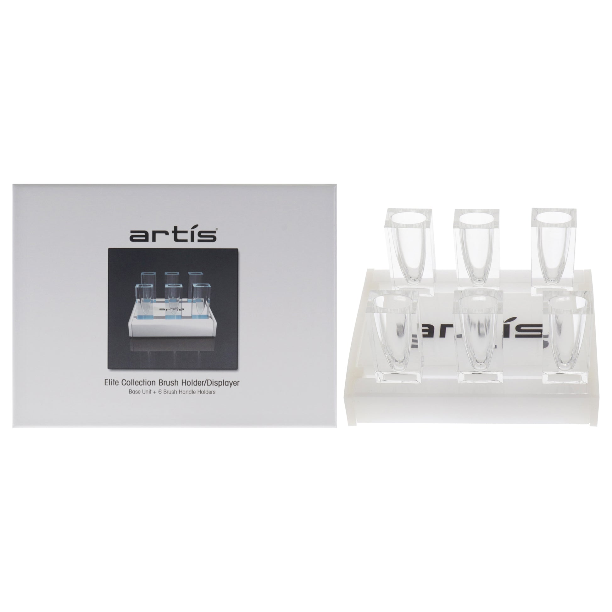 Elite Collection 6 Brush Holder-Displayer