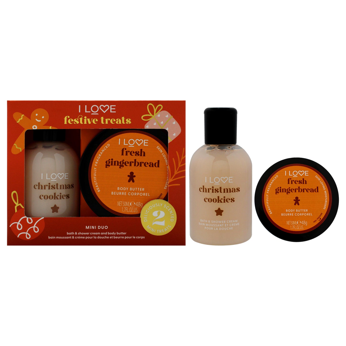 I Love Festive Treat Mini Duo